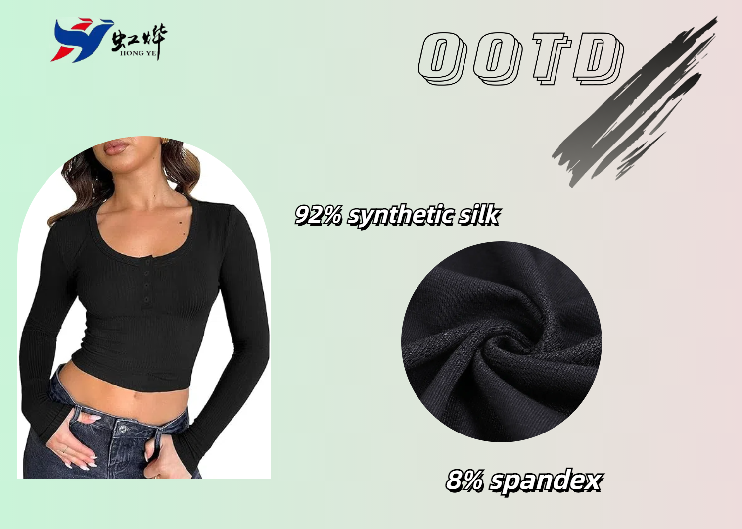 crop shirt with exposed navel